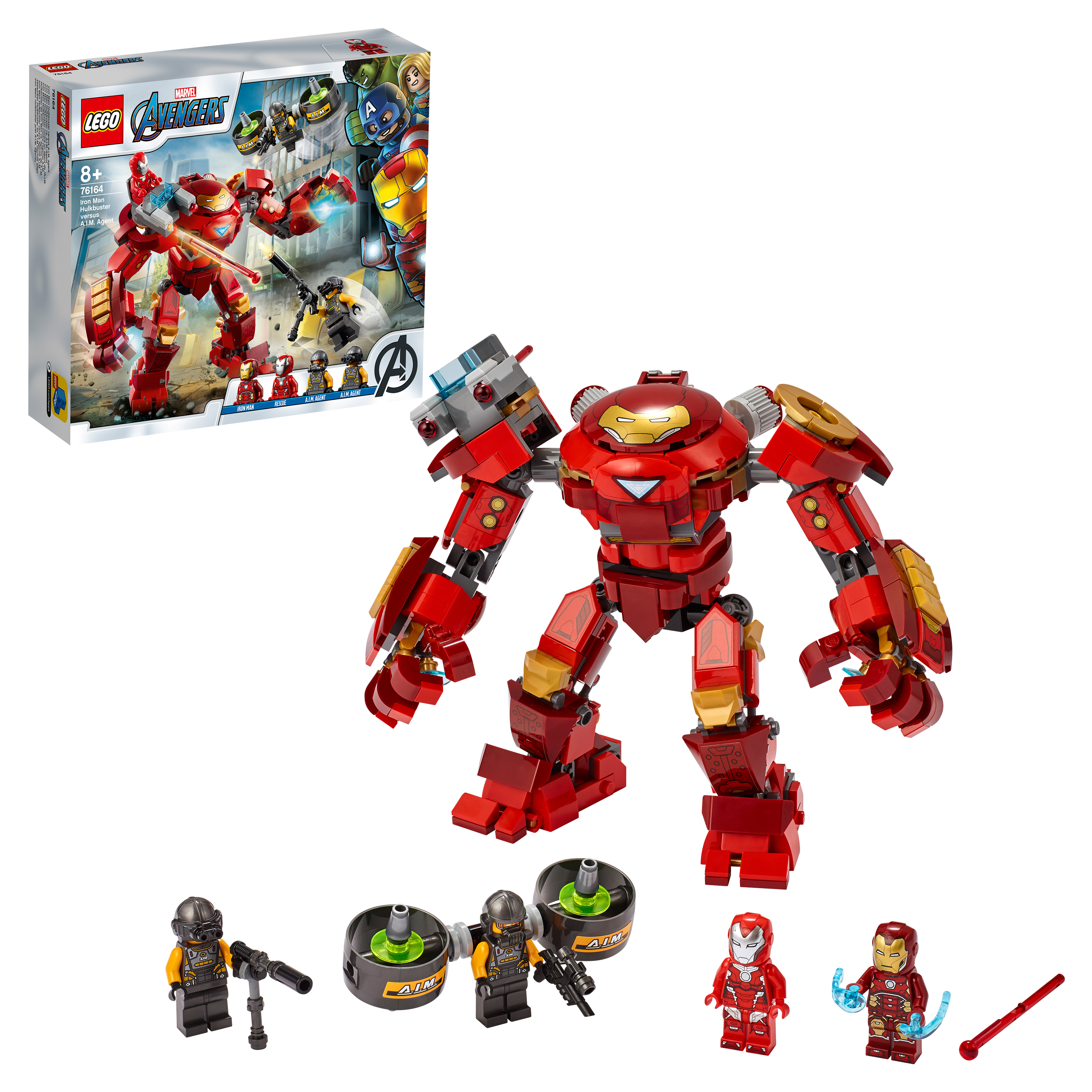 

Конструктор LEGO Marvel Avengers Movie 4 76164 Халкбастер против агента АИМ