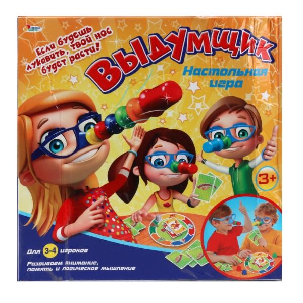 

Настольная игра Играем Вместе Развивающая Выдумщик B1450321-R