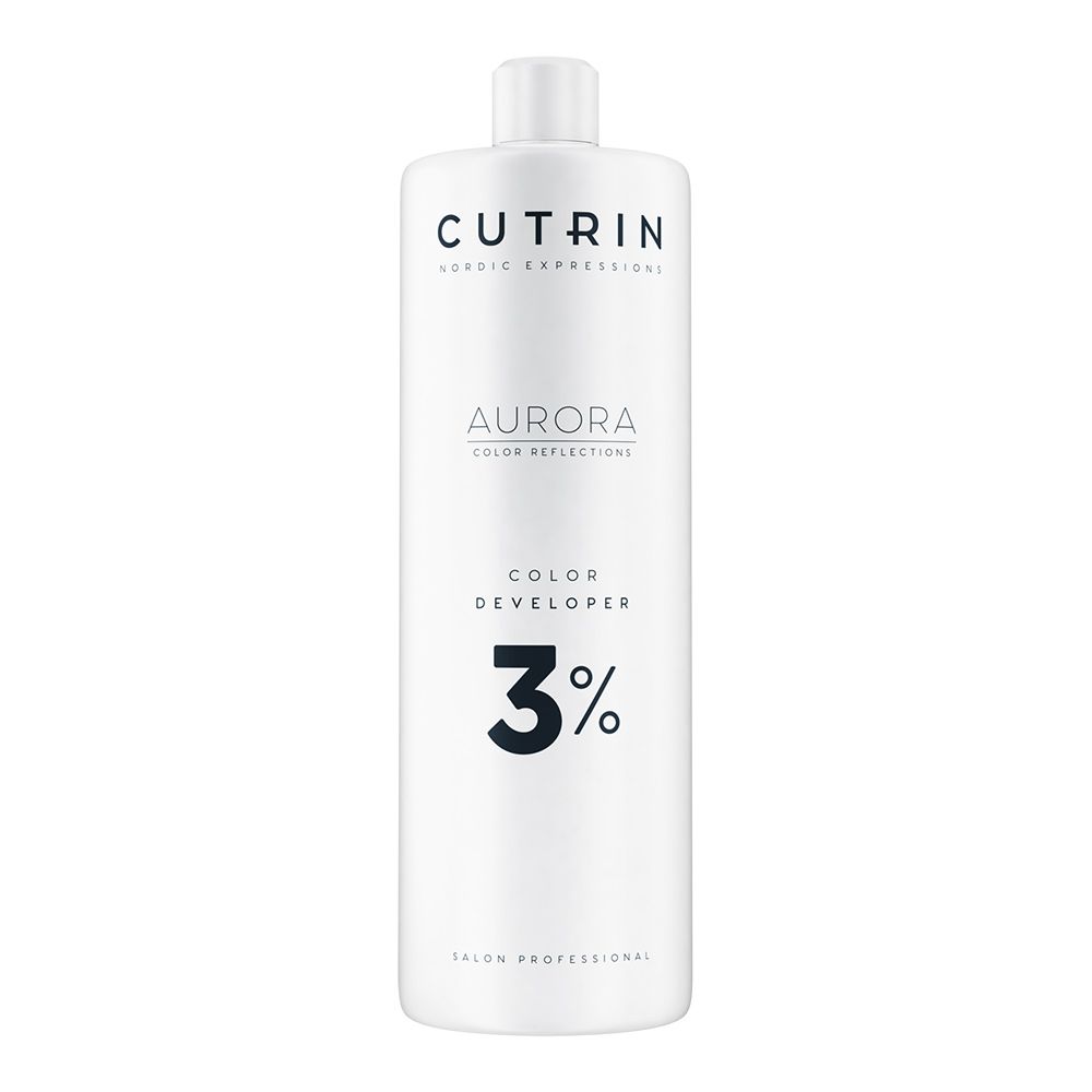 Проявитель Cutrin Aurora Color Developer 3% 1000 мл проявитель wella professionals welloxon 12% 1000 мл