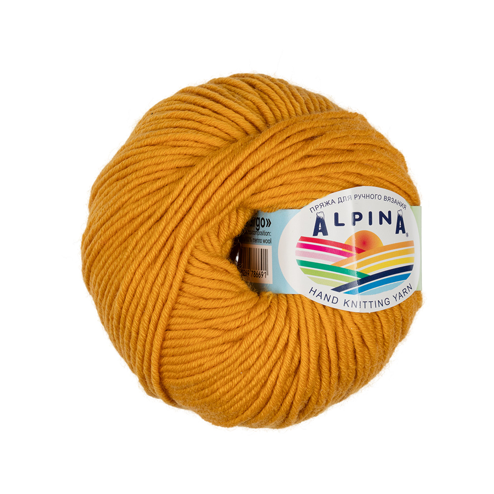 

Пряжа Alpina MARGO-16 MARGO темно-желтый, MARGO