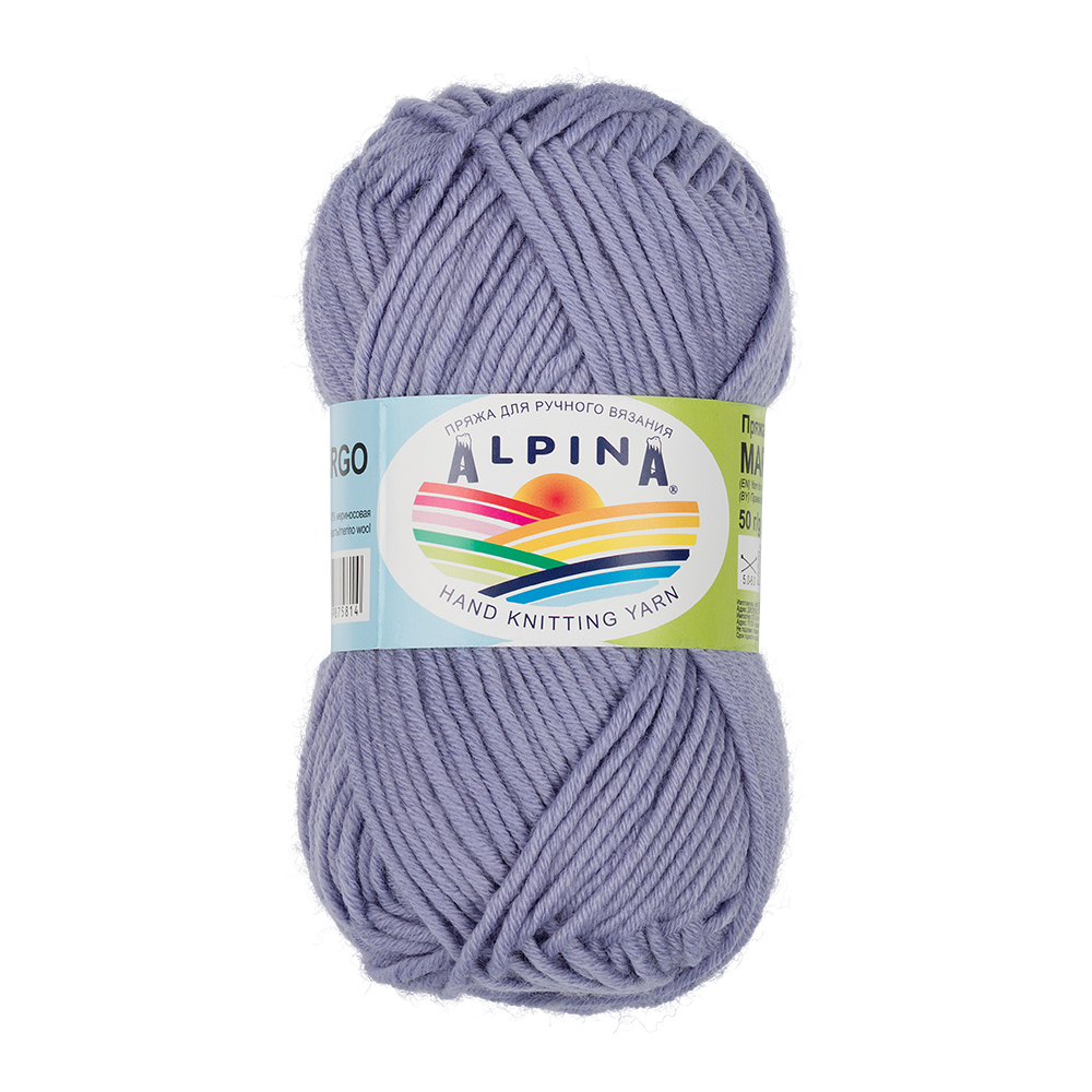 

Пряжа Alpina MARGO-21 MARGO светло-сиреневый, Фиолетовый, MARGO