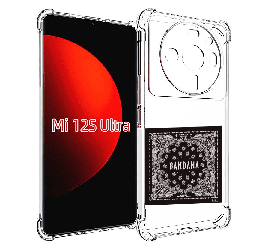 

Чехол MyPads Bandana I Big Baby Tape для Xiaomi 12S Ultra, Прозрачный, Tocco