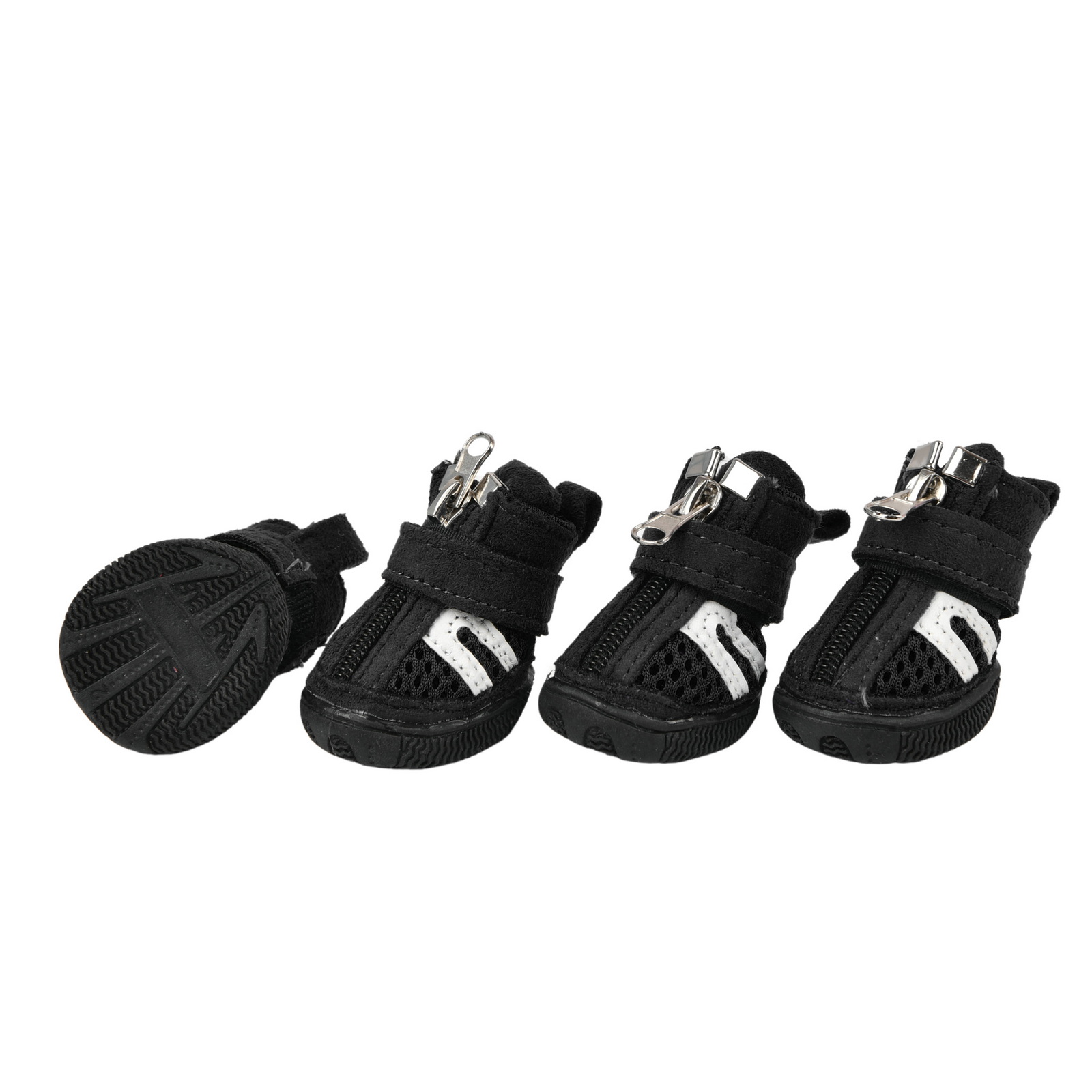 Кроссовки  для собак Puppia Hiker. черные. полиэстер. XL с доставкой на Markets-Plus.Ru. Порадуйте себя и своих близких!