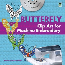 

Chinese Butterfly Clip Art for Machine Embroidery / Weller Alan