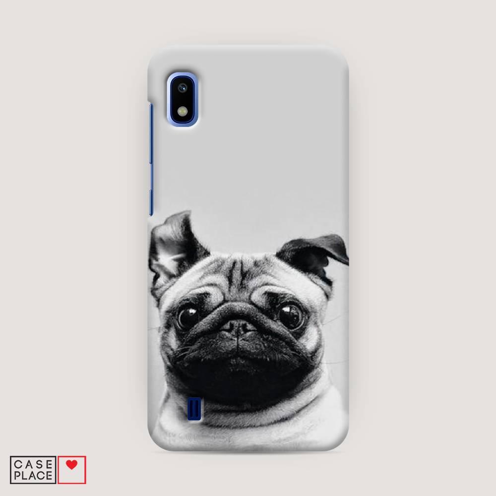 

Пластиковый чехол "Ушастый мопс" на Samsung Galaxy A10, 27920-1