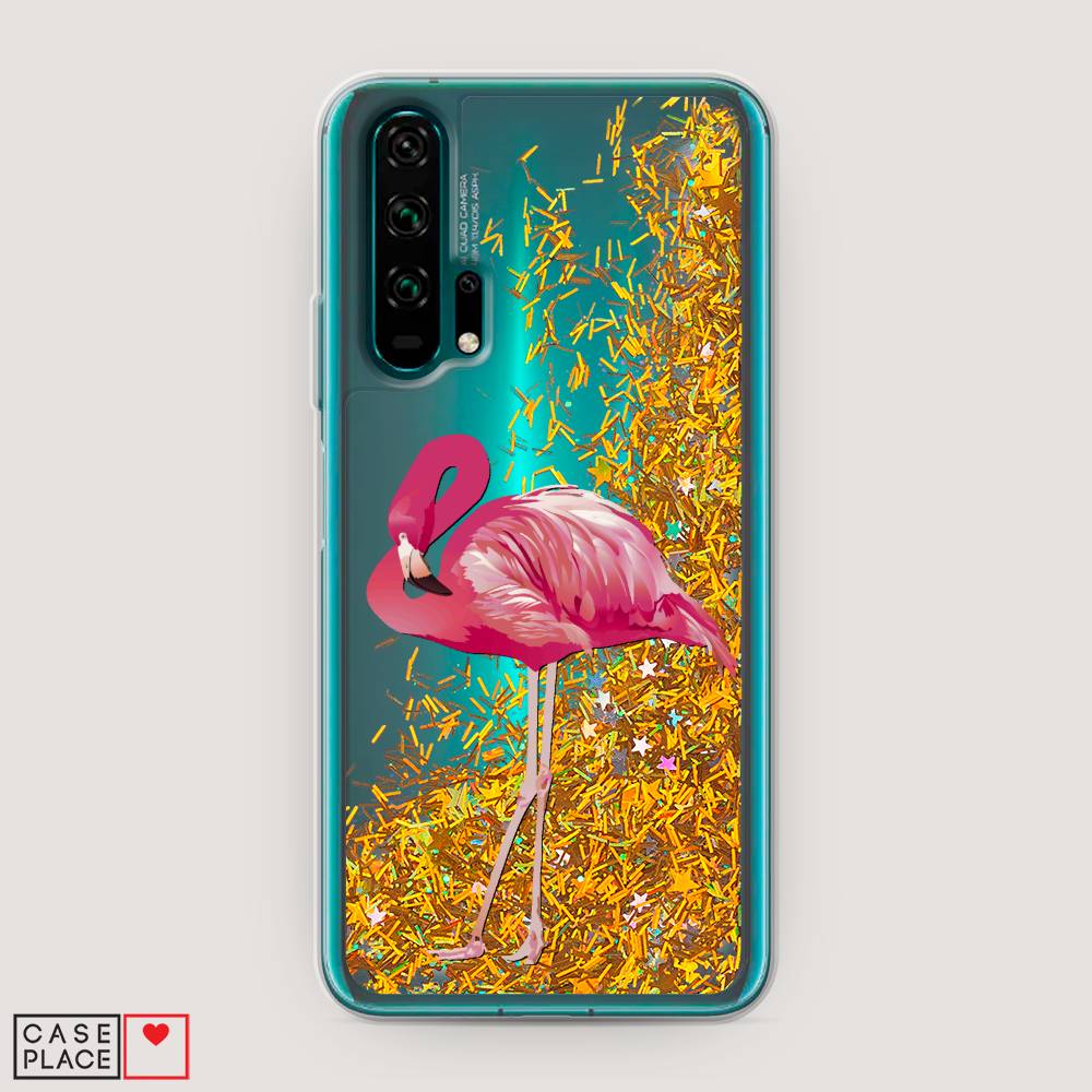 

Чехол Awog на Honor 20 Pro "Застенчивый фламинго", Разноцветный, 69390-1