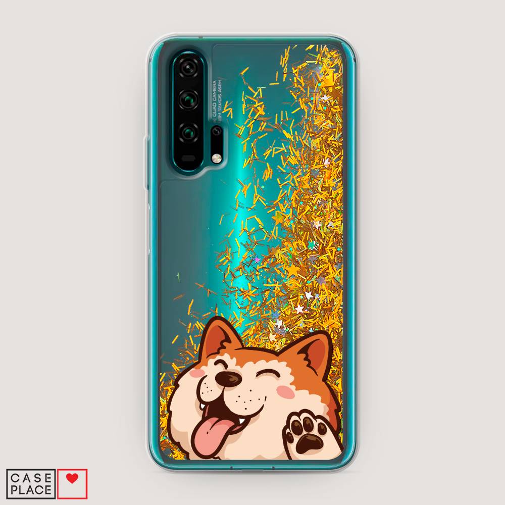

Чехол Awog на Honor 20 Pro "Акита-ину машет", Разноцветный, 69390-1