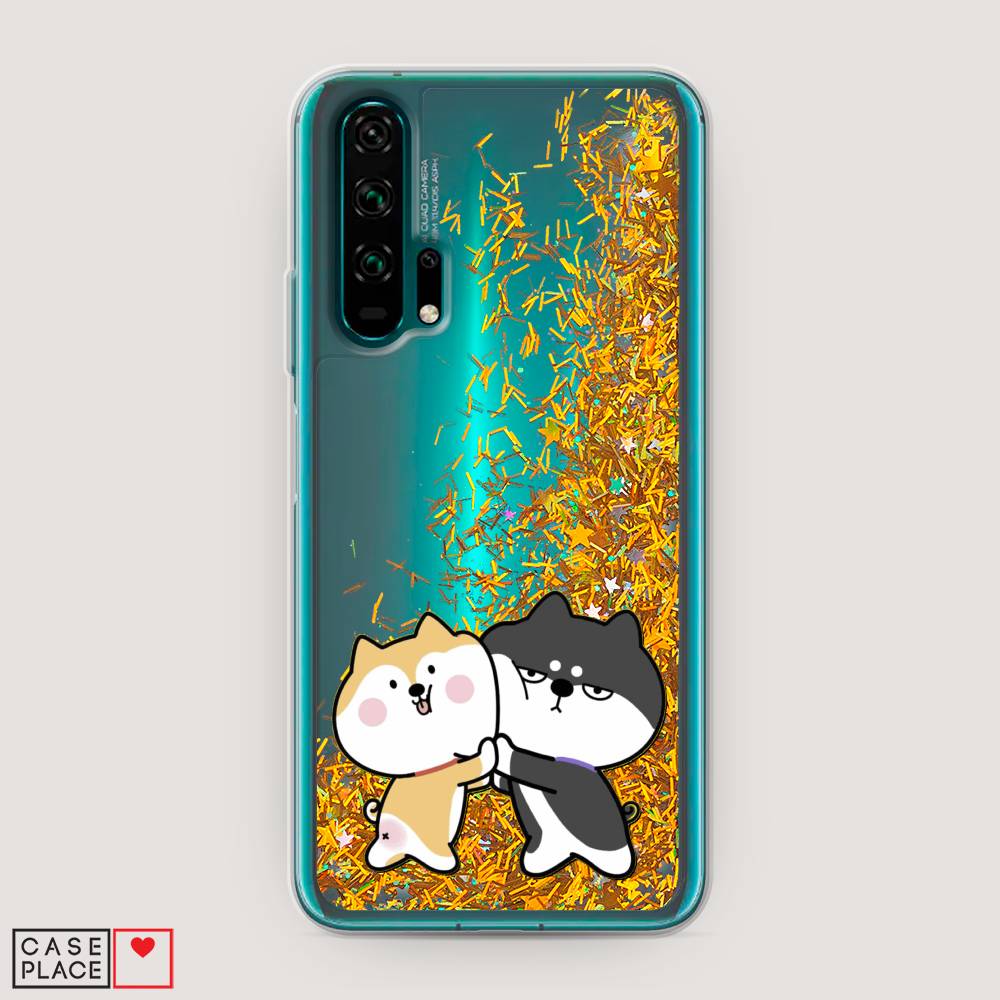 

Чехол Awog на Honor 20 Pro "Обнимашки акита", Разноцветный, 69390-1
