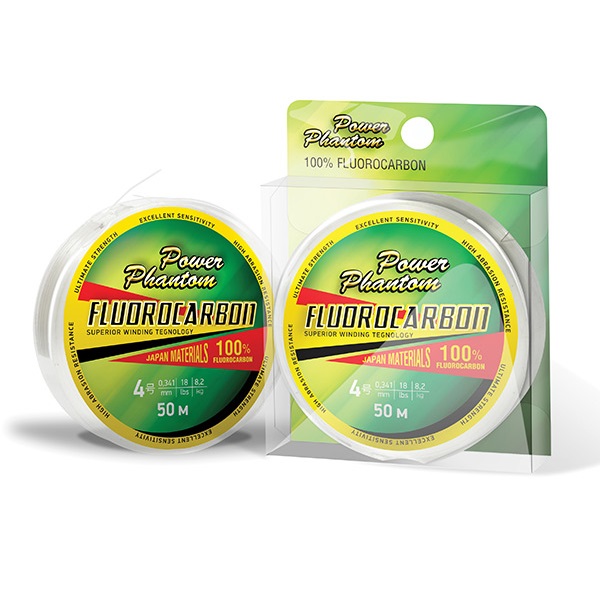 

Леска Power Phantom Fluorocarbon, 0,8 0,14мм, 1,73 кг,прозрачный, 30м, Fluorocarbon