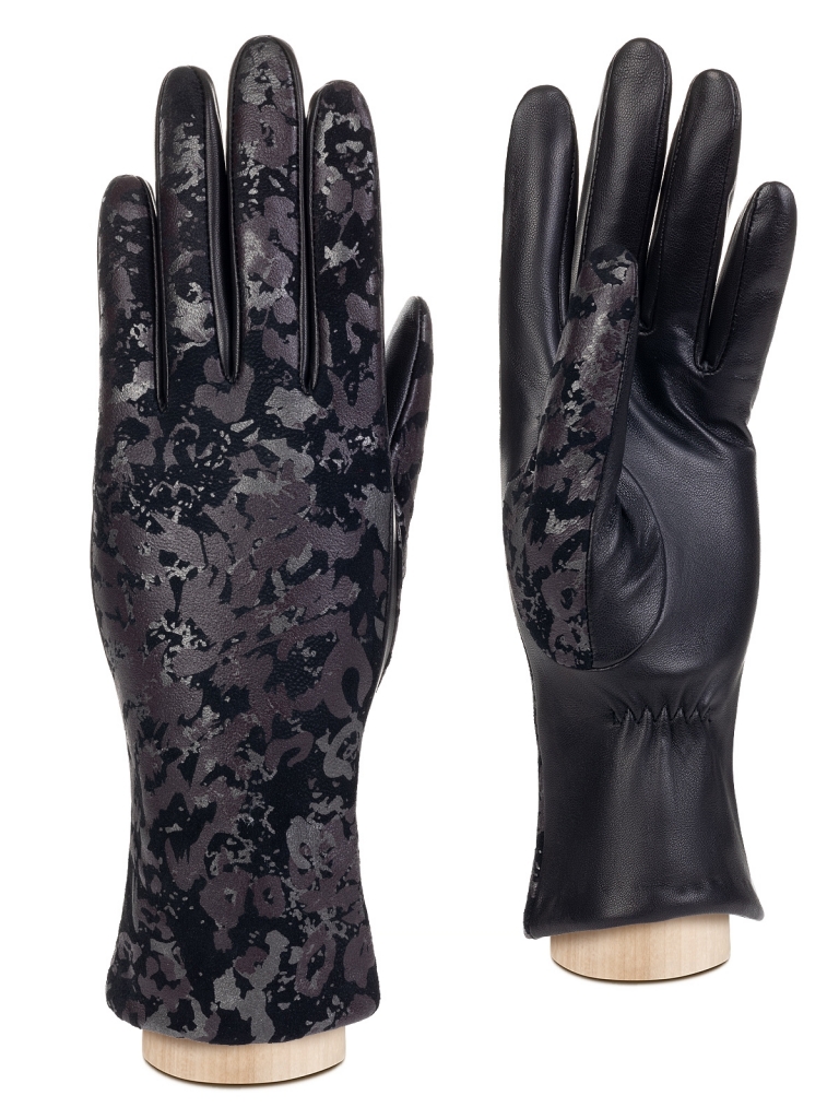 Перчатки женские Eleganzza IS00156 черные 6.5