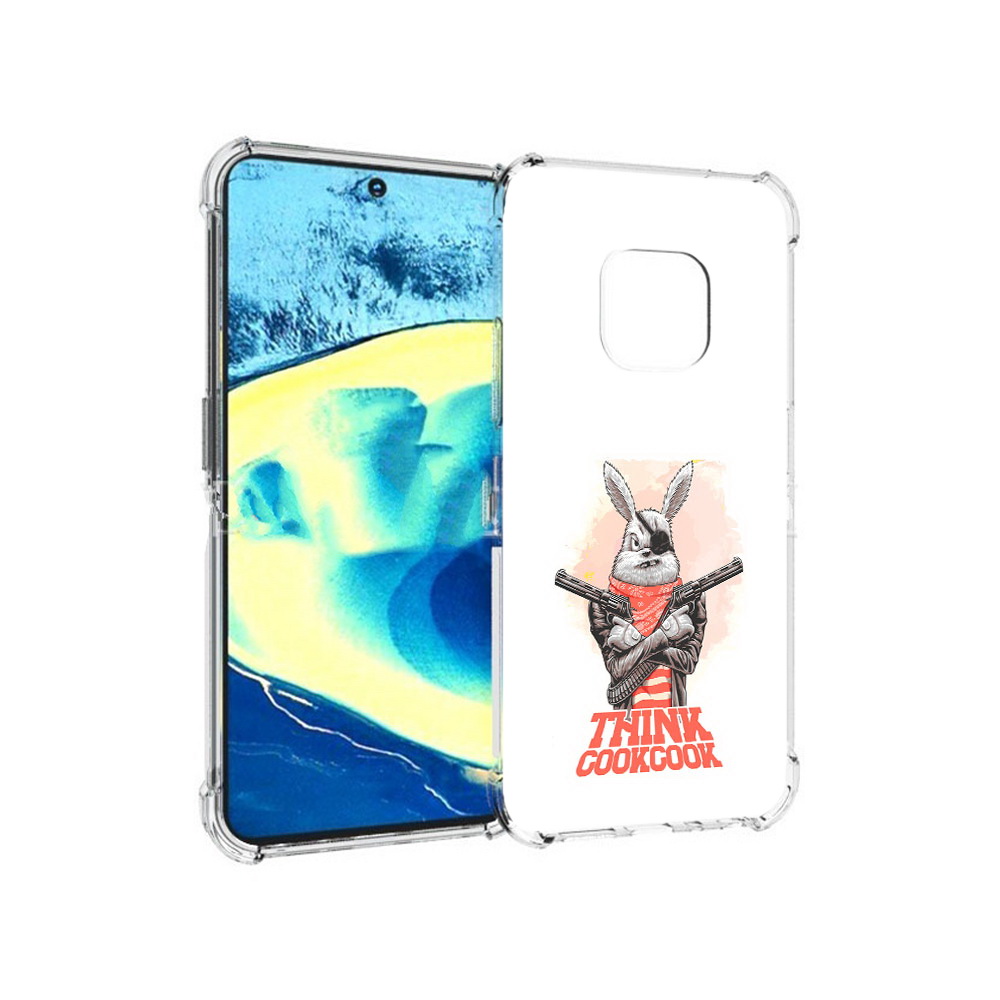 

Чехол MyPads Tocco для Nokia XR20 кролик пират (PT161671.111.419), Прозрачный, Tocco