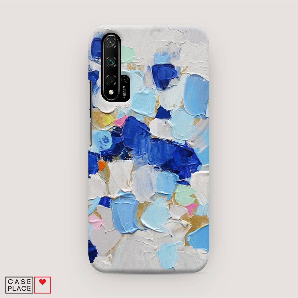 

Чехол Awog "Холст сине-белый" для Honor 20 Pro, 69320-7