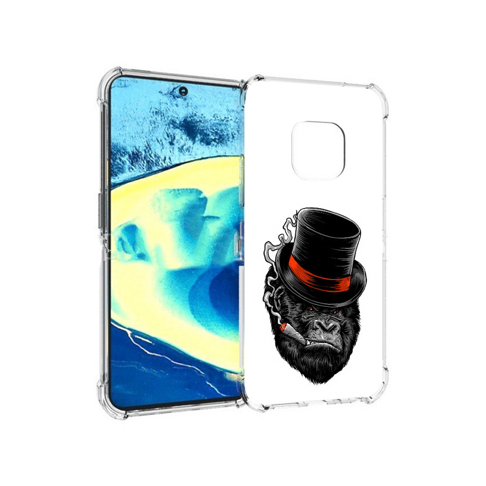 

Чехол MyPads Tocco для Nokia XR20 дизайнерская горилла (PT161671.111.431), Прозрачный, Tocco
