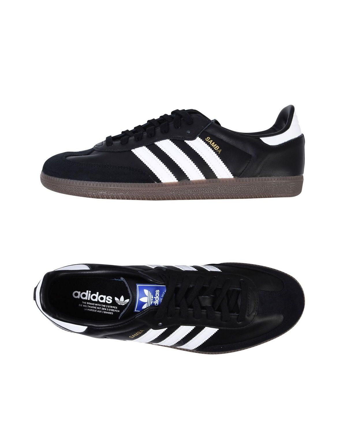 

Кроссовки мужские Adidas Originals 11535368 черные 46 EU, Черный, 11535368