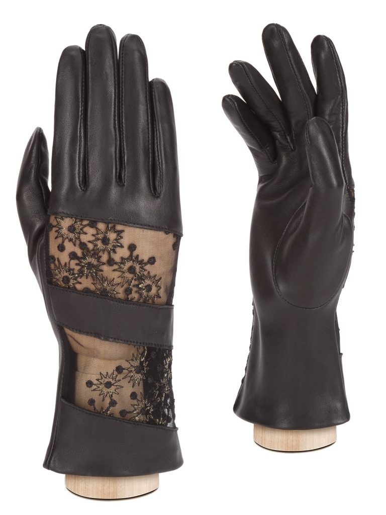 

Перчатки женские Eleganzza IS01008 черные, Черный, IS01008