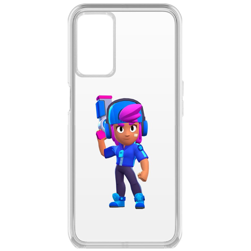 

Чехол-накладка Brawl Stars-Звёздная Шелли для Oppo A55