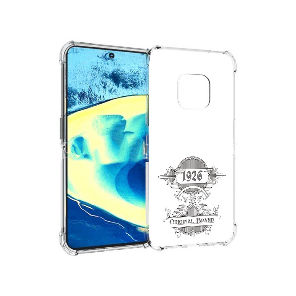 

Чехол MyPads Tocco для Nokia XR20 логотип черно белый (PT161671.111.446), Прозрачный, Tocco