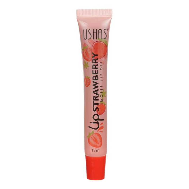 фото Масло для губ ushas lip oil клубника 13 г