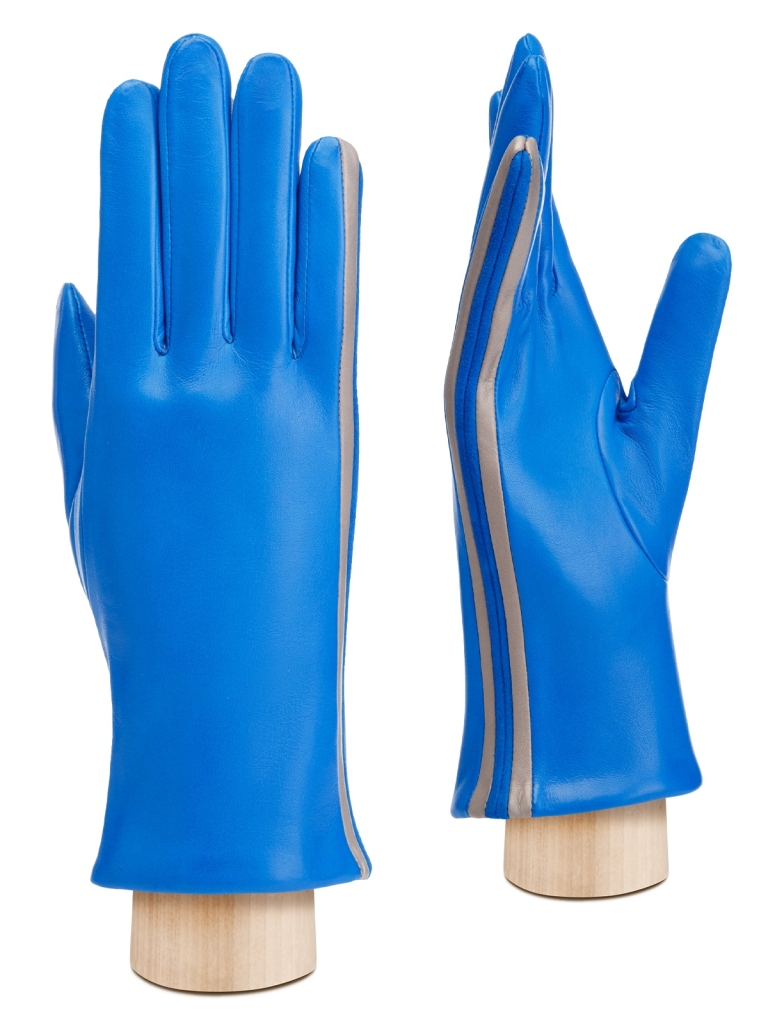 

Перчатки женские Eleganzza IS01091 голубые, Голубой, IS01091