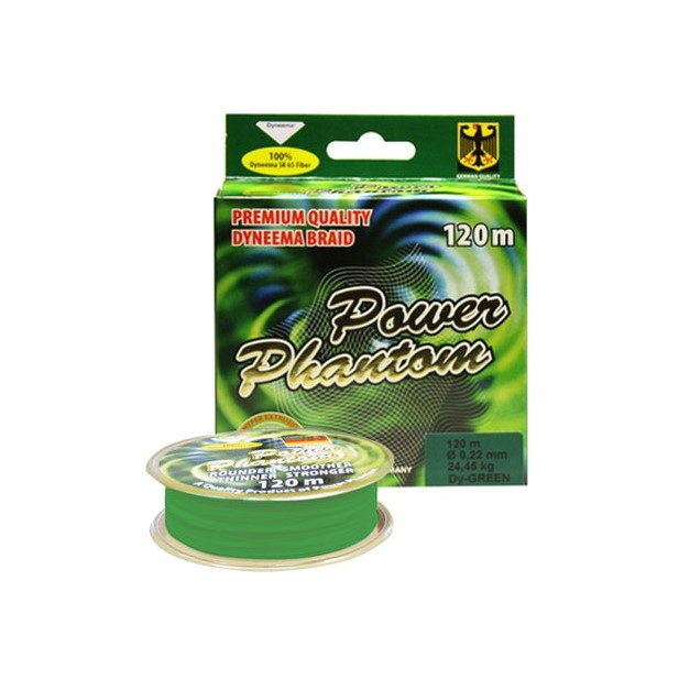 

Шнур Power Phantom 4x, 120м, зеленый, 0,14мм, 15,25кг, 2092205_014120