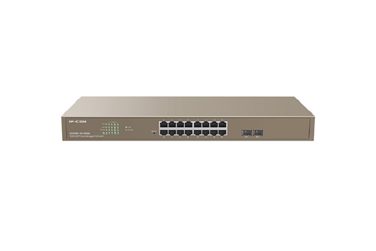 фото Коммутатор ip-com g3318p-16-250w серебристый