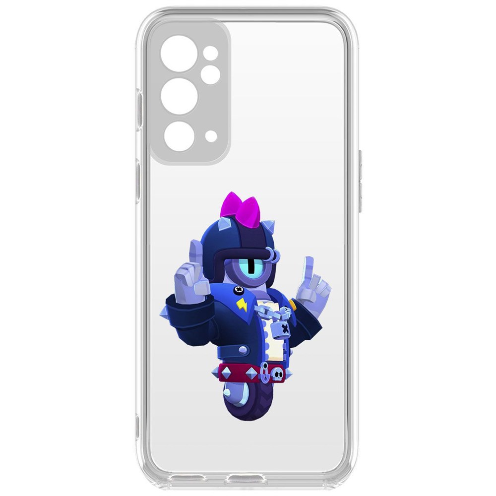 

Чехол-накладка Brawl Stars-Дикий Сту для OnePlus 9RT, Прозрачный