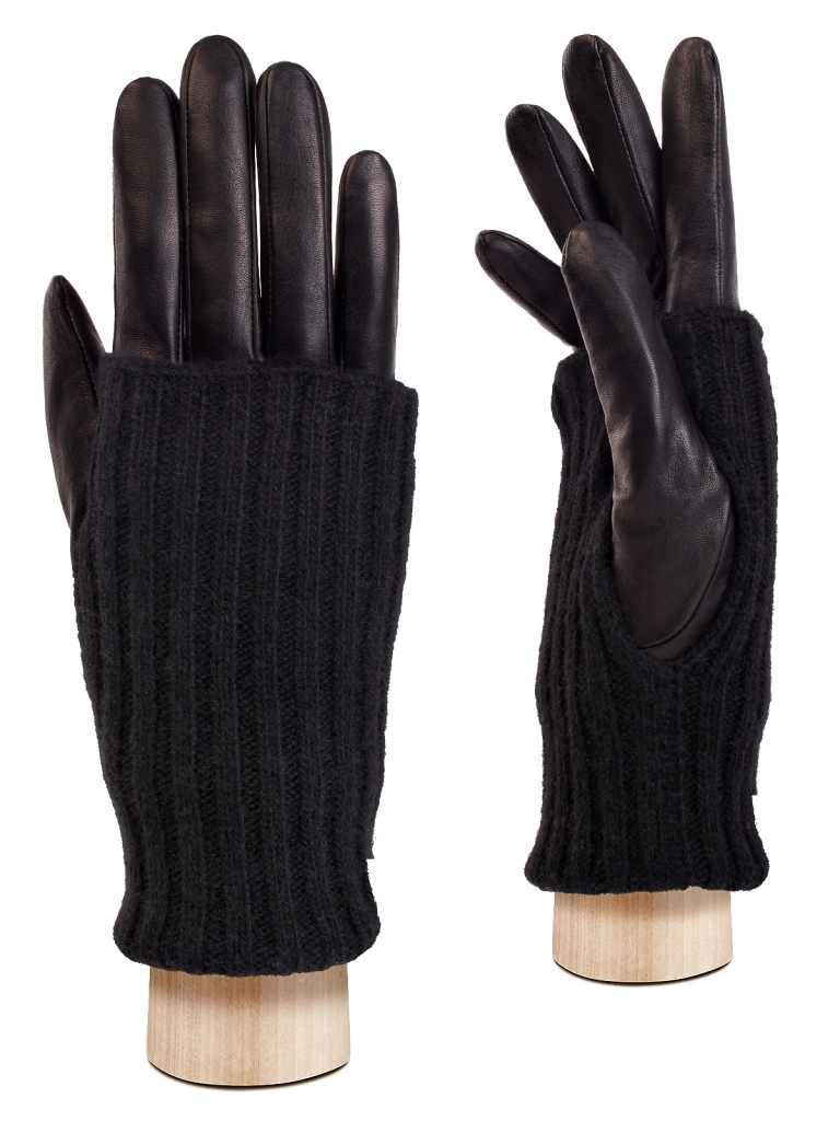 

Перчатки женские Eleganzza IS01331 черные 7, Черный, IS01331