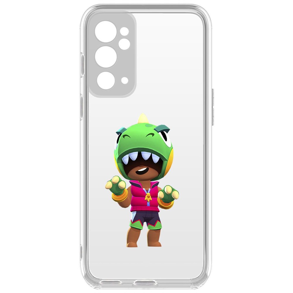 

Чехол-накладка Brawl Stars-Дино Леон для OnePlus 9RT, Прозрачный