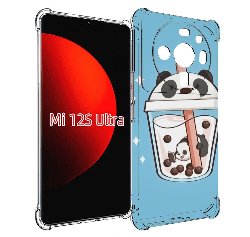 

Чехол MyPads Bubble tea для Xiaomi 12S Ultra, Прозрачный, Tocco