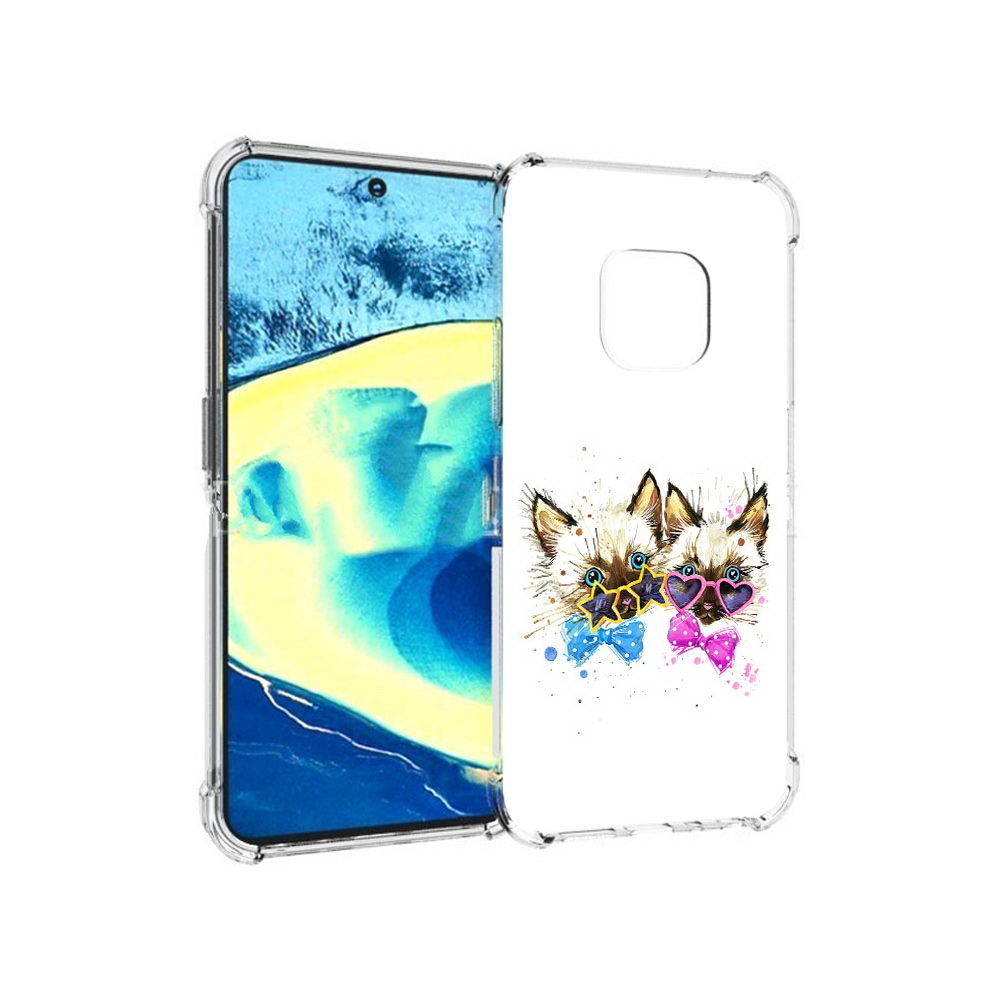 

Чехол MyPads Tocco для Nokia XR20 милые котята (PT161671.111.474), Прозрачный, Tocco