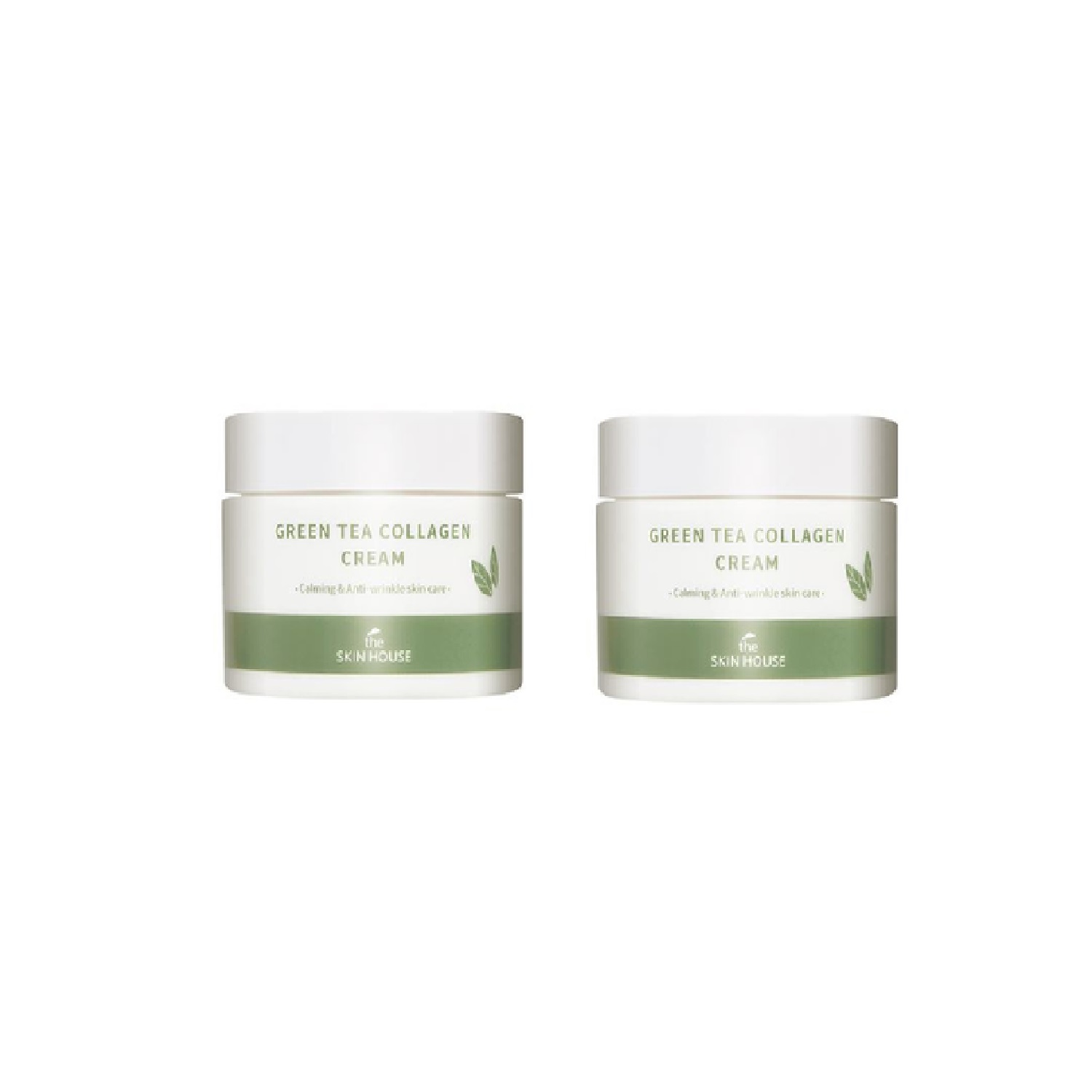 

Крем для лица THE SKIN HOUSE GreenTea Collagen 50 мл 2 шт, GreenTea Collagen Cream