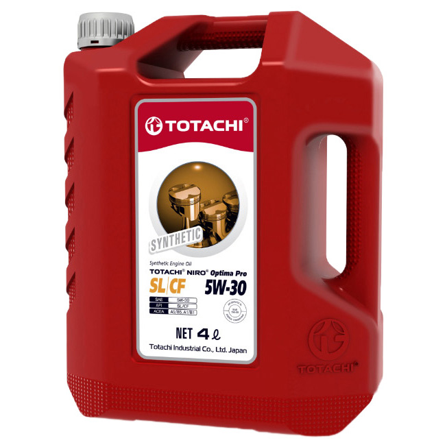 фото Масло моторное totachi optima pro synthetic 5w-30 синтетическое 4 л 1c804