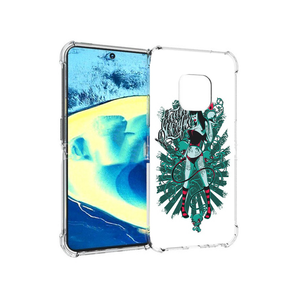 

Чехол MyPads Tocco для Nokia XR20 нарисованная девушка в татуировках (PT161671.111.499), Прозрачный, Tocco