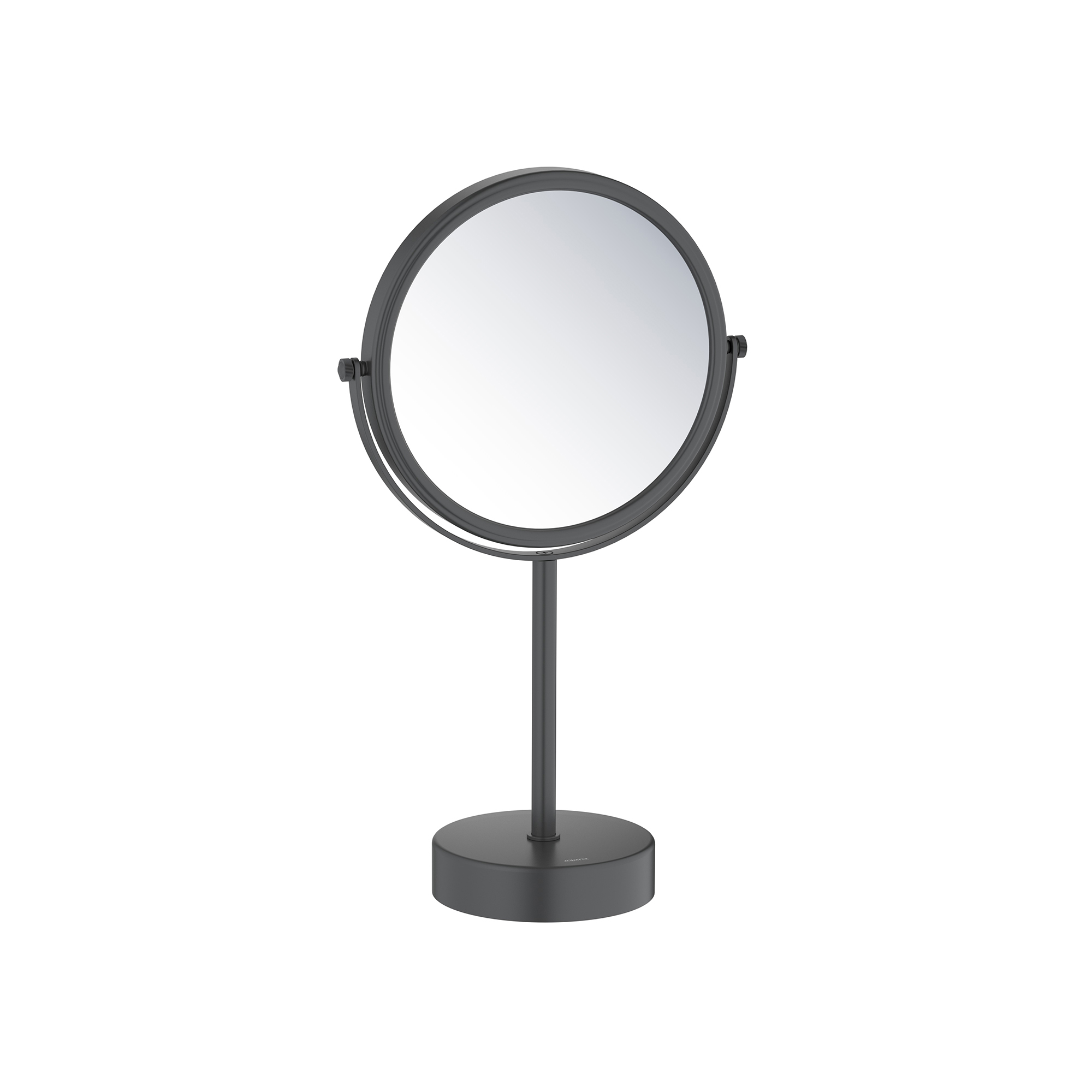 Зеркало косметическое настольное Aquatek AQ4914MB, матовый черный