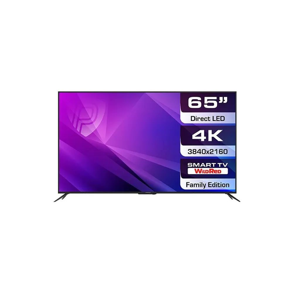 фото Led телевизор 4k ultra hd prestigio ptv65ss06xcisbk 65"