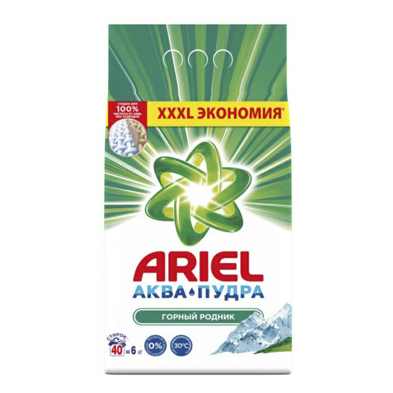 

Стиральный порошок Ariel Горный родник автомат 3 кг
