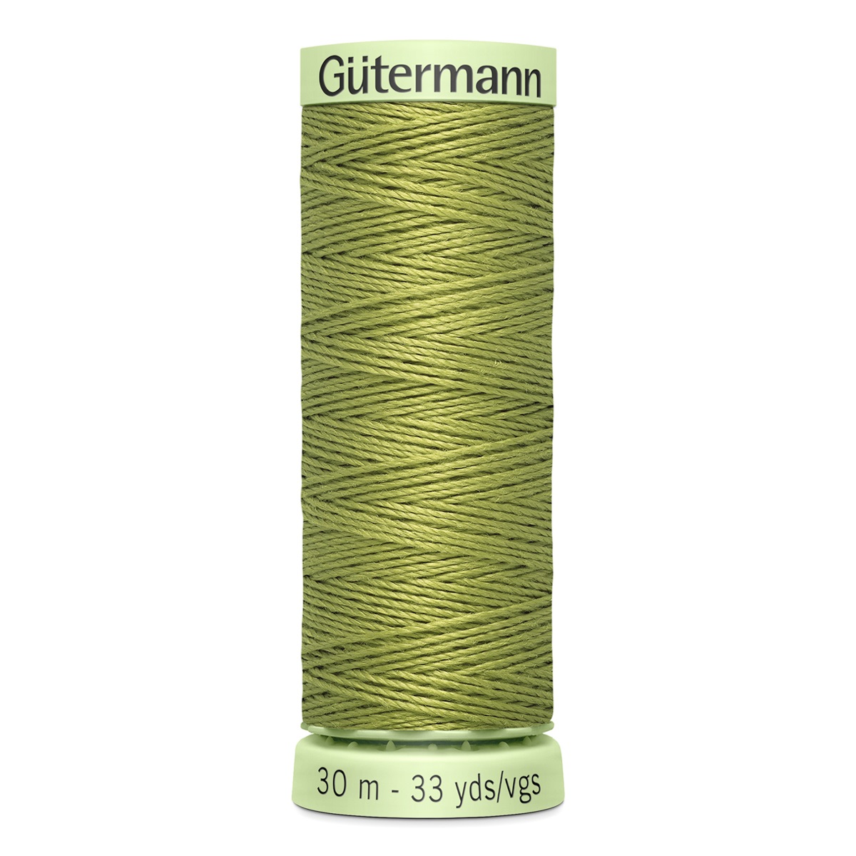 Нить Gutermann Top Stitch для отстрочки, 744506, 30 м (582 зеленая горчица), 5 шт