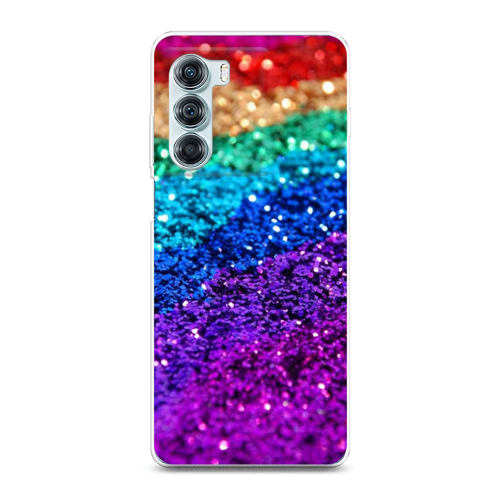 

Чехол Awog на Motorola Moto Edge S30 "Блестящая радуга рисунок", 243050-3