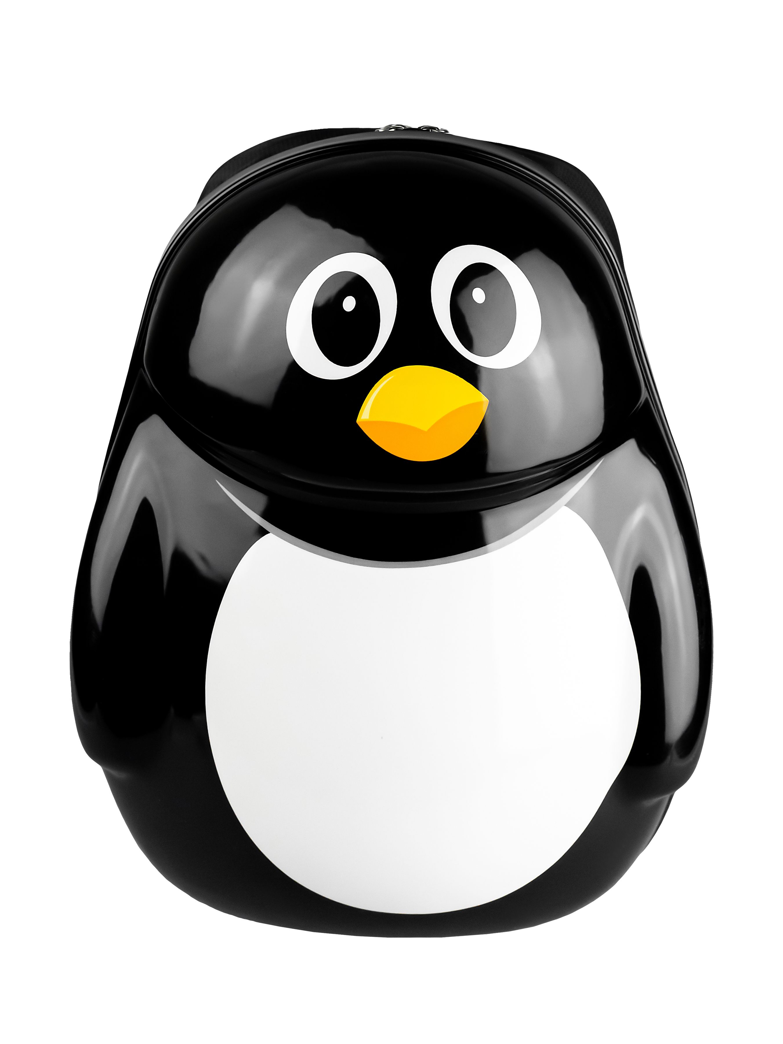 фото Рюкзак детский городской черный «пингвин» proffi travel ph11121