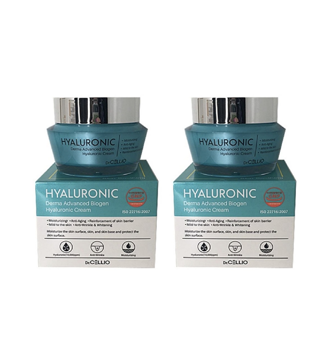 

Крем для лица Dr.CELLIO Derma Advanced Biogen Hyaluronic Cream 2 шт, Derma Advanced Biogen Hyaluronic Cream