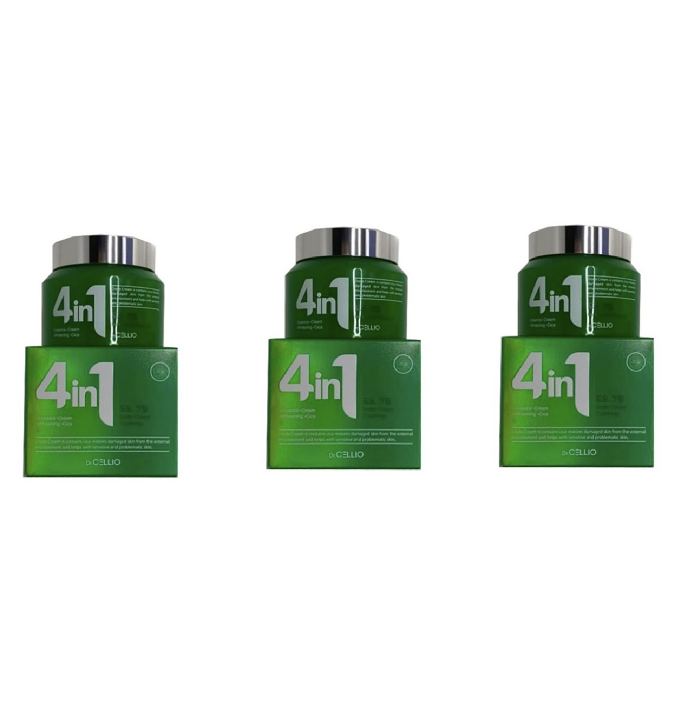 

Крем для лица Dr.CELLIO Dr.G50 4 IN 1 Dodo Cream с центеллой азиатской 70 мл, 3 шт, Dr.G50 4 IN 1 Dodo Cream