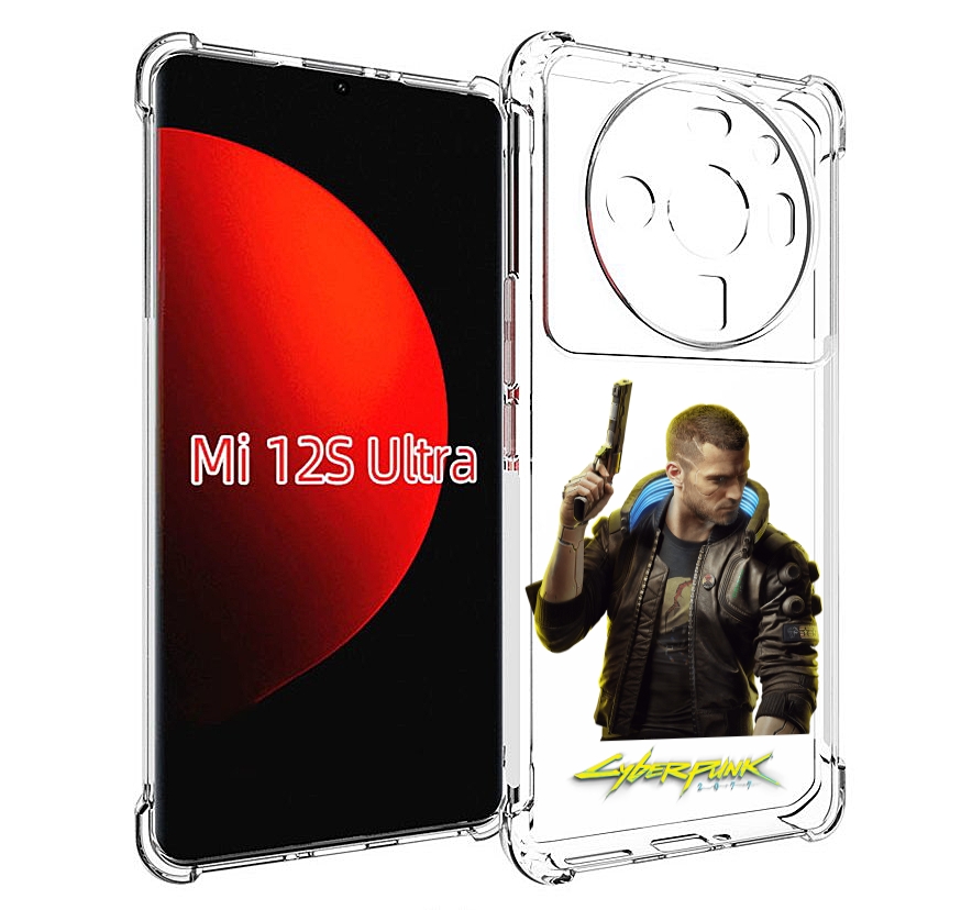 

Чехол MyPads Cyberpunk-2077 для Xiaomi 12S Ultra, Прозрачный, Tocco