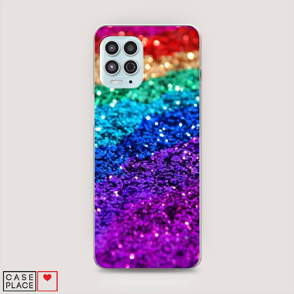 

Чехол Awog на Motorola Moto G100 "Блестящая радуга рисунок", 241650-3