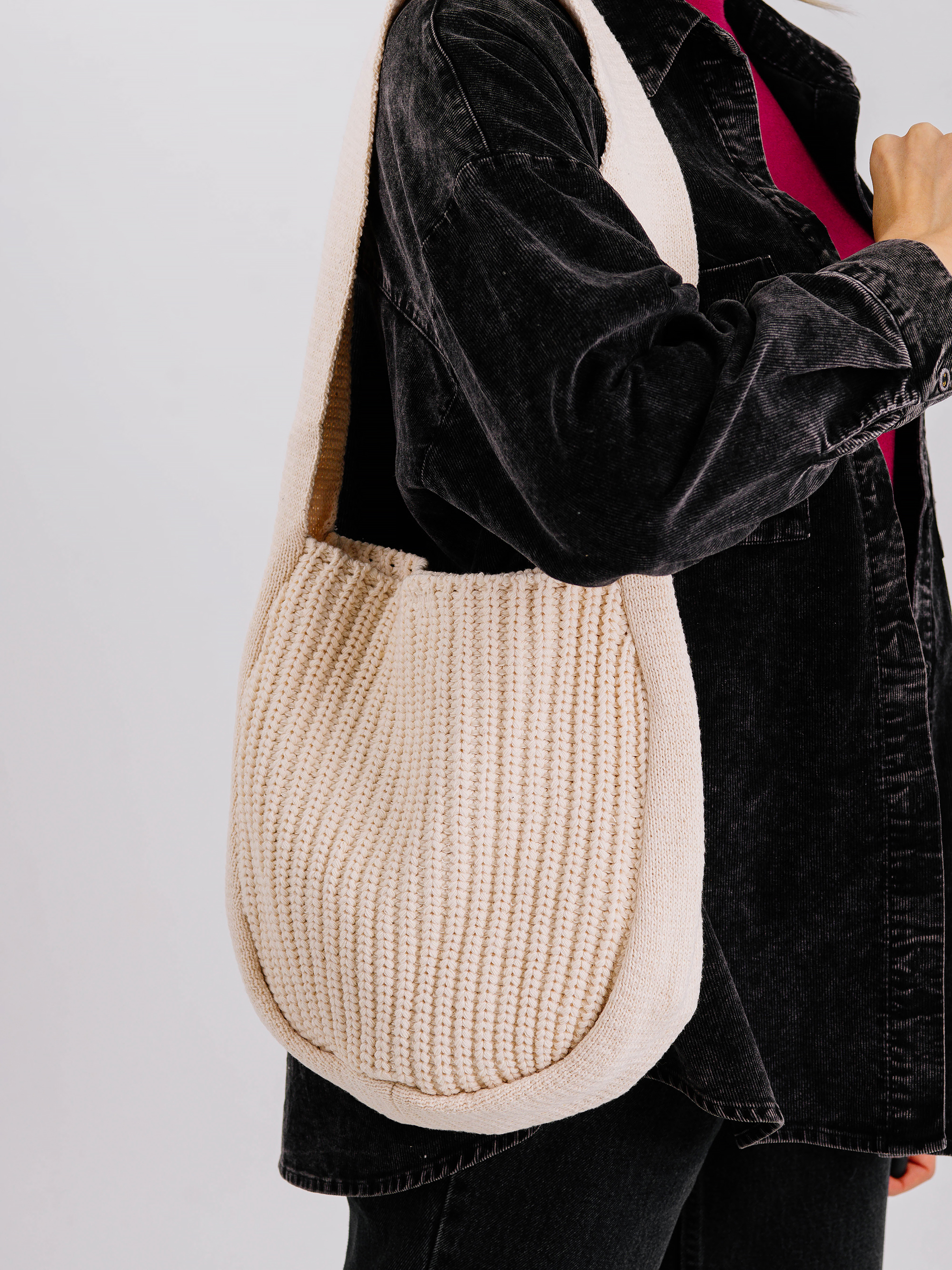 Шоппер женский AVSEN 261023, молочный