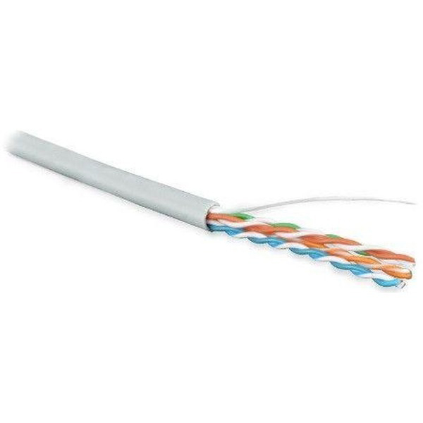 Кабель витая пара U/UTP кат.5E 4х2х24AWG solid LSZH нг(А)-HF UUTP4-C5E-S24-IN-LSZH-GY-305