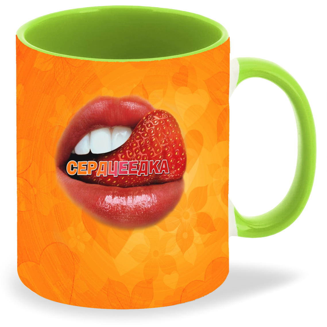 

Кружка CoolPodarok Сердцеедка, Сердцеедка
