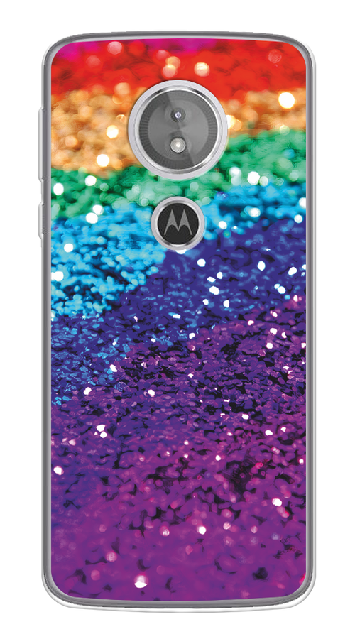 

Чехол Awog на Motorola Moto G6 Play / Моторола Мото G6 Плэй "Блестящая радуга рисунок", Разноцветный, 240950-3