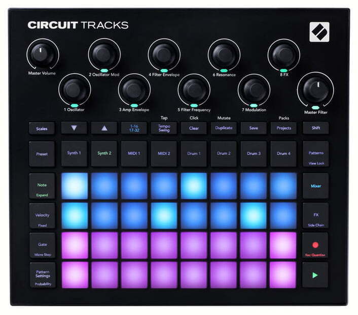 Грувбокс/Сэмплер Novation Circuit Tracks