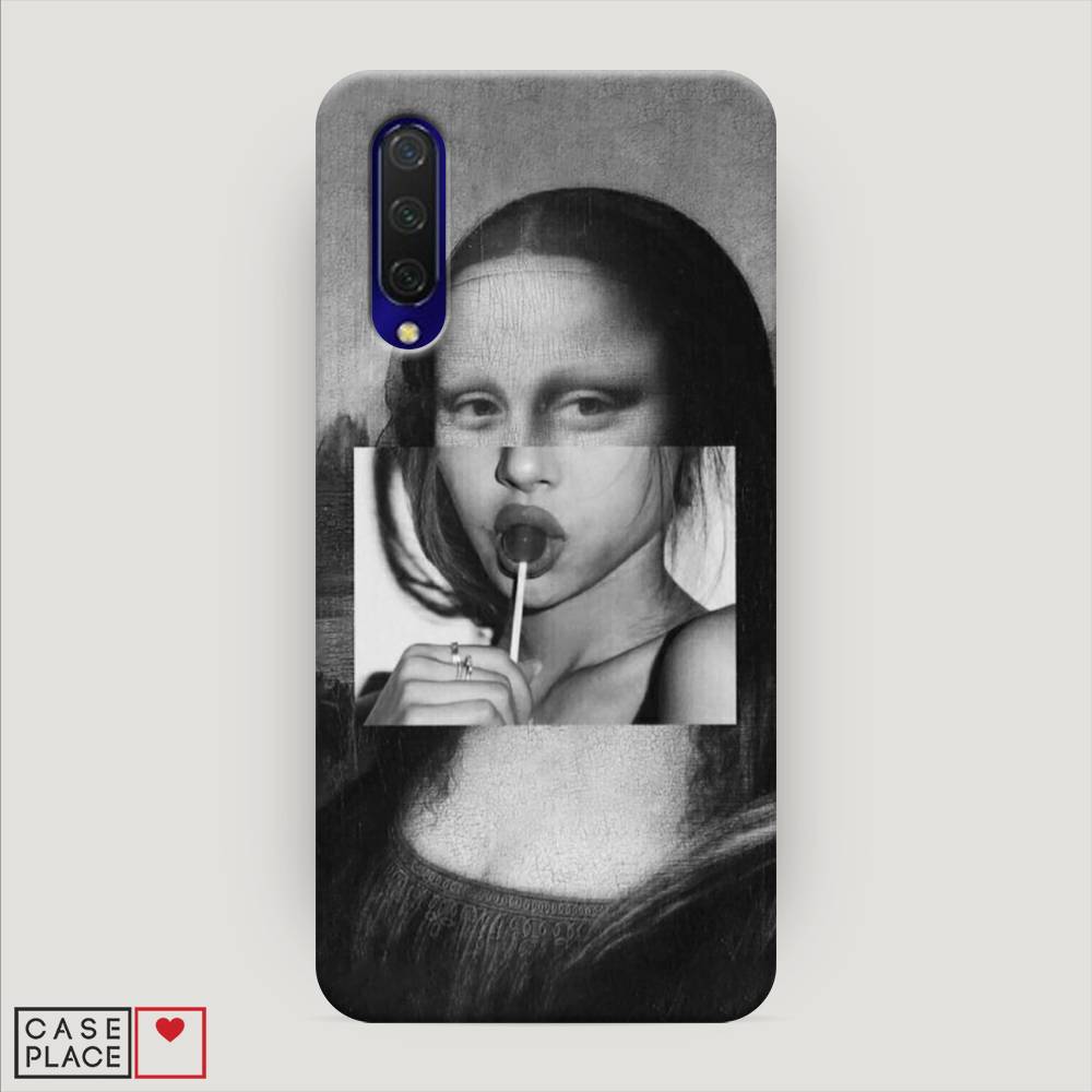 

Пластиковый чехол "Mona Lisa sucking lollipop" на Xiaomi Mi CC9, 36120-7