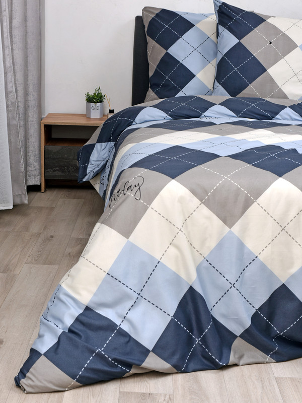 Комплект постельного белья Ночи двухспальный с евро простыней kpb-ps-4035-20